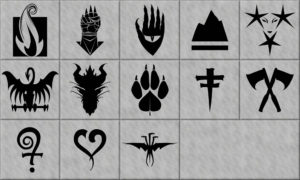 13th Age Icons for Adobe Illustrator 8 (174Kb)